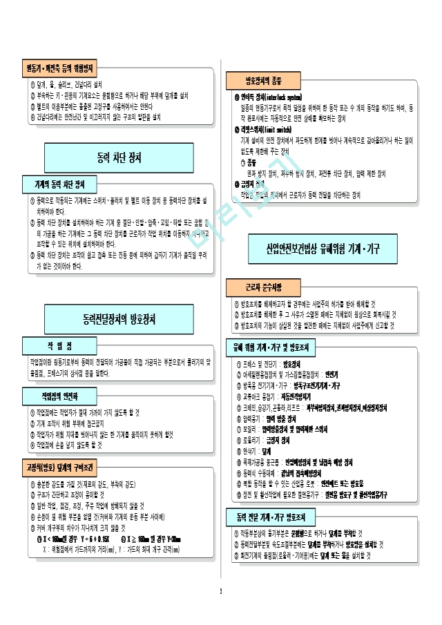 [산업안전기사] 제4과목 기계 및 운반안전   (3 )